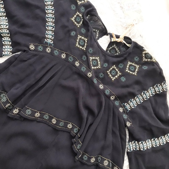 Chelsea & Violet Cross Stitch Boho Dress NWT ✨ - Picture 3 of 6